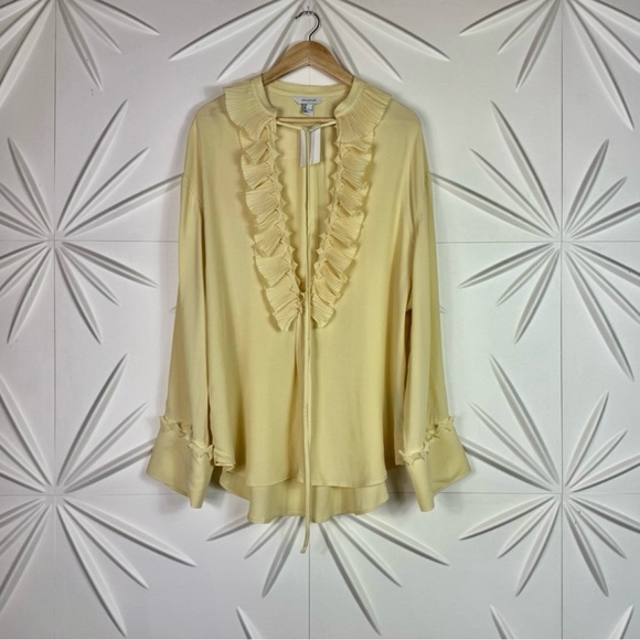 H&M Ruffled Tunic Blouse Limited Edition - Picture 13 of 17